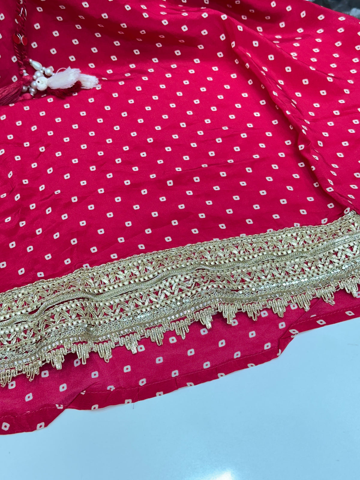Designer Handwork Peplum Kurta with Farshi Salwar - Festive Party Wear Kurta Set