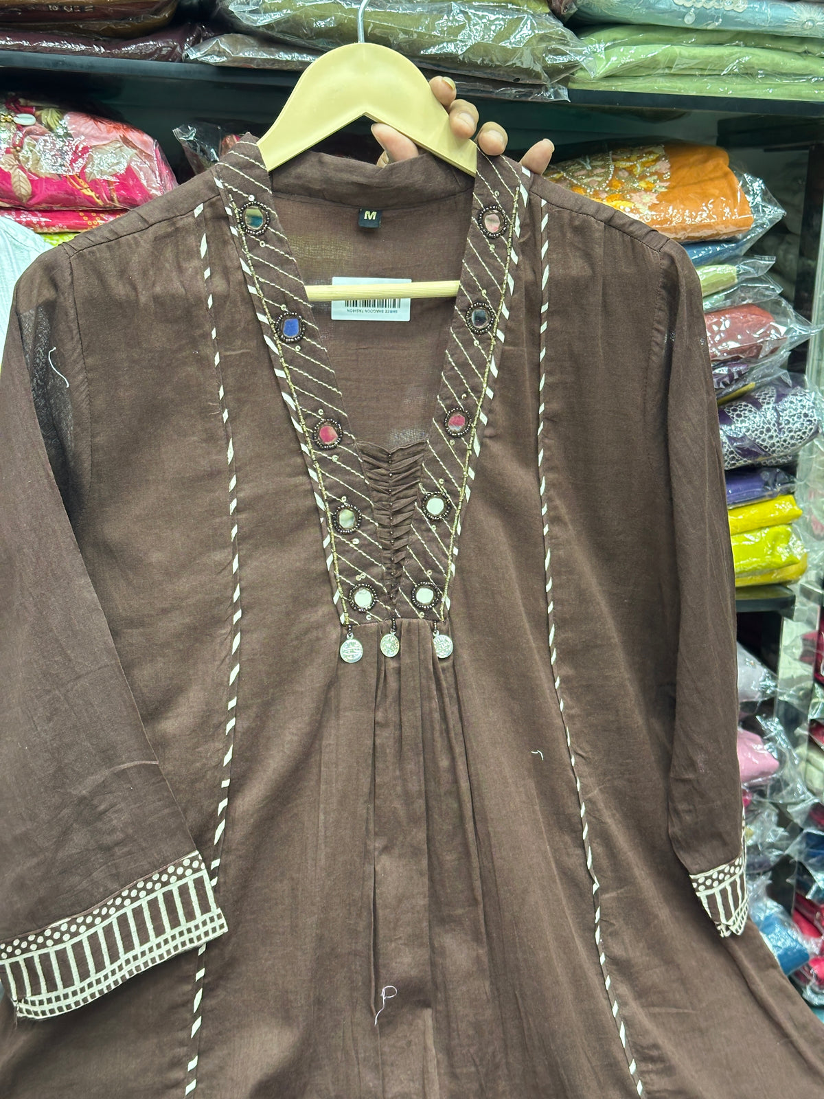 Pure Cotton A-Line 3-Piece Kurta Set | Elegant Everyday & Festive Wear