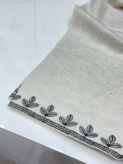 Pure cotton trendy Co-ord set in shirt pattern with thread work detailing on shirt and loose pants comfortable for summers
