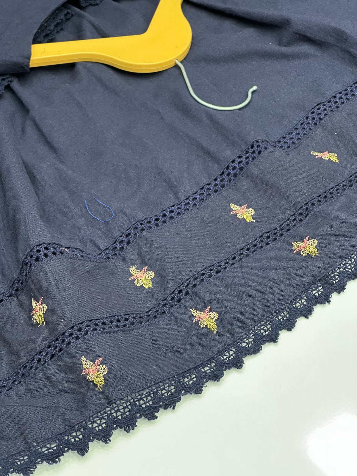 Pure Cotton Embroidered Peplum Kurta & Pants Co-Ord Set | Ethnic Party Wear